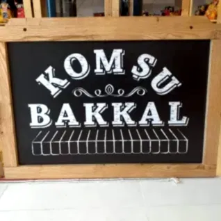 Ahşap tabela