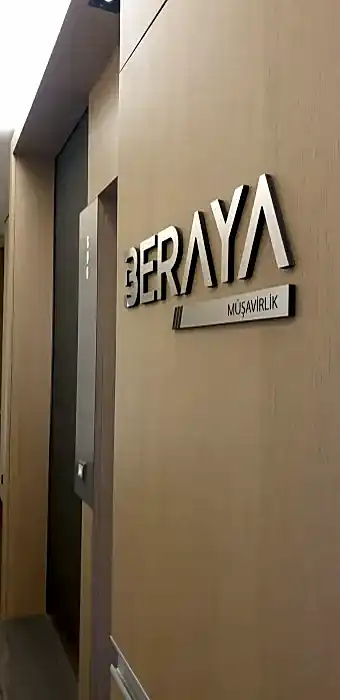 harf kapı tabelası