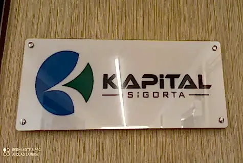 Sigorta Acente Kapı Tabelası