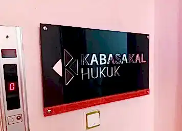 Hukuk Bürosu Tabela