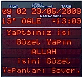 cami-led-kayan-yazi