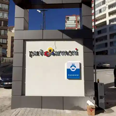 Paslanmaz Harf Tabela