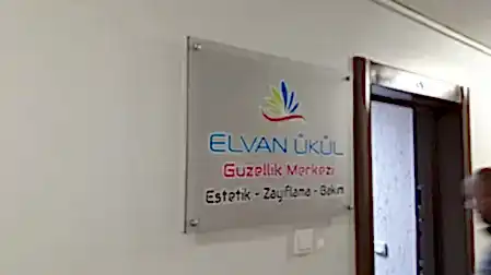 Şeffaf Pleksi Kapı tabelası