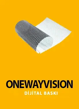 one way vision baskı uygulama
